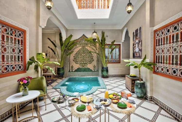 Riad Arabkech main