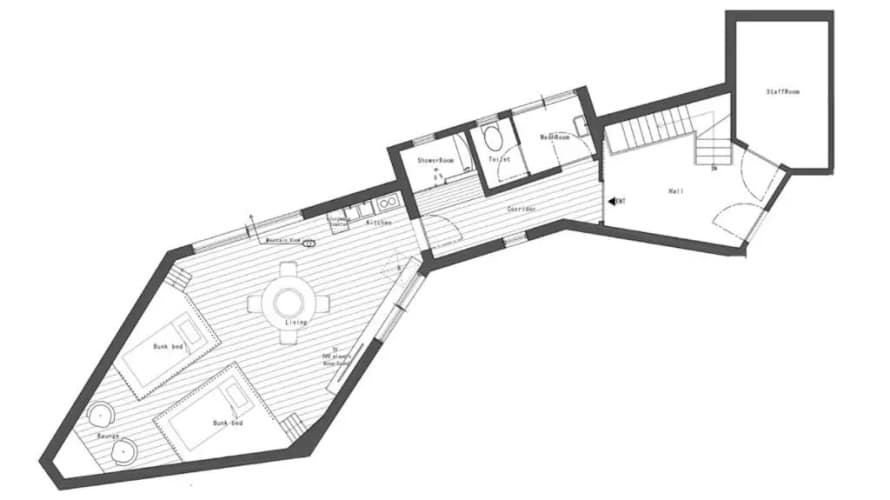 Yadoya Iron Lodge main