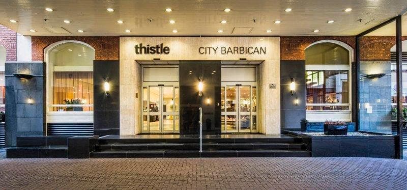 Thistle City Barbican Hotel main