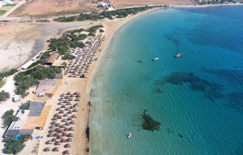 Surfing Beach Paros main