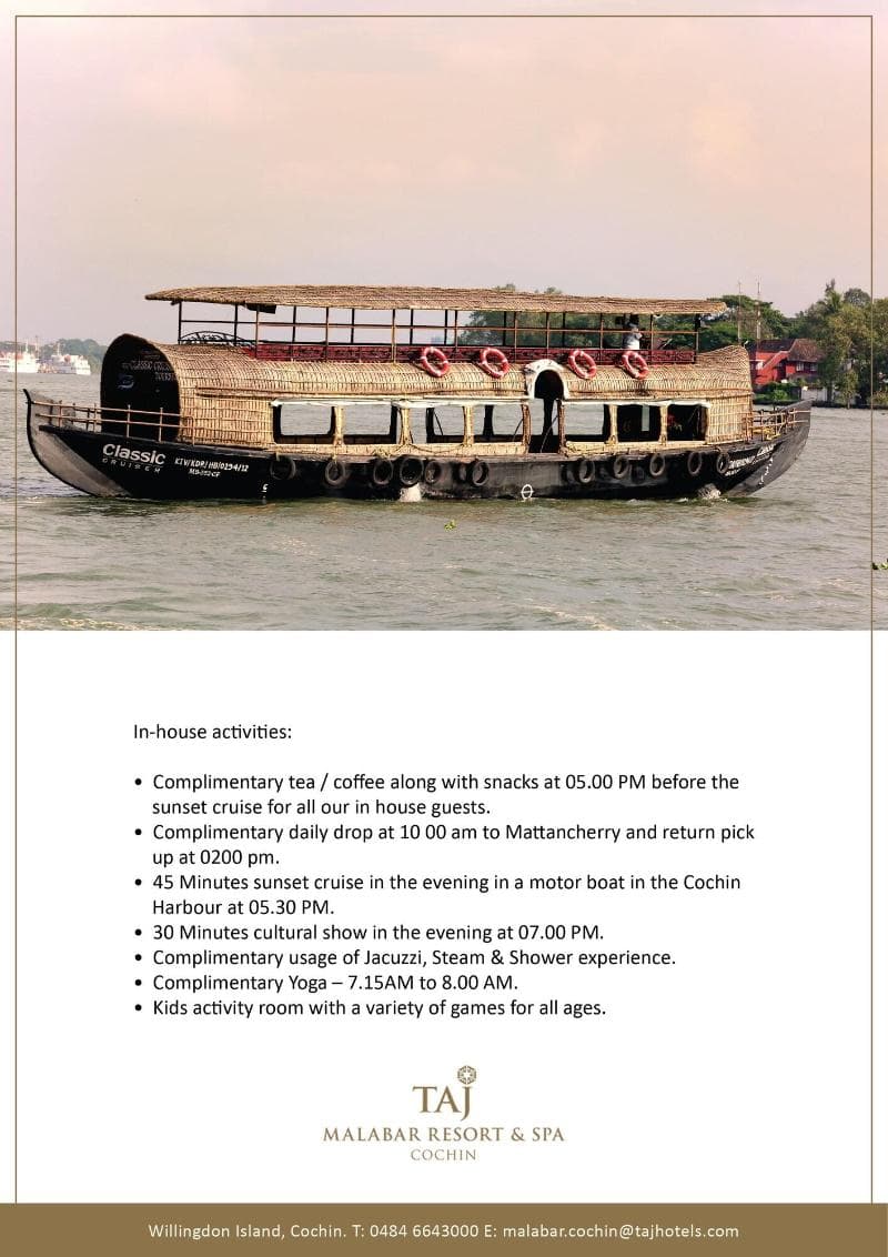 Taj Malabar Resort & Spa, Cochin photo 1