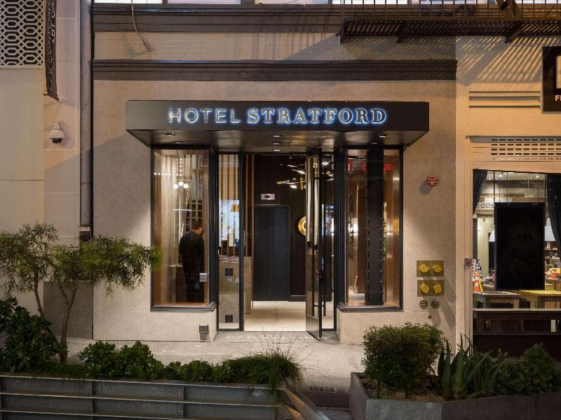 Hotel Stratford San Francisco Handwritten Collect 5
