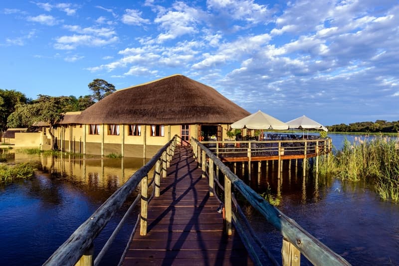 Hakusembe River Lodge main