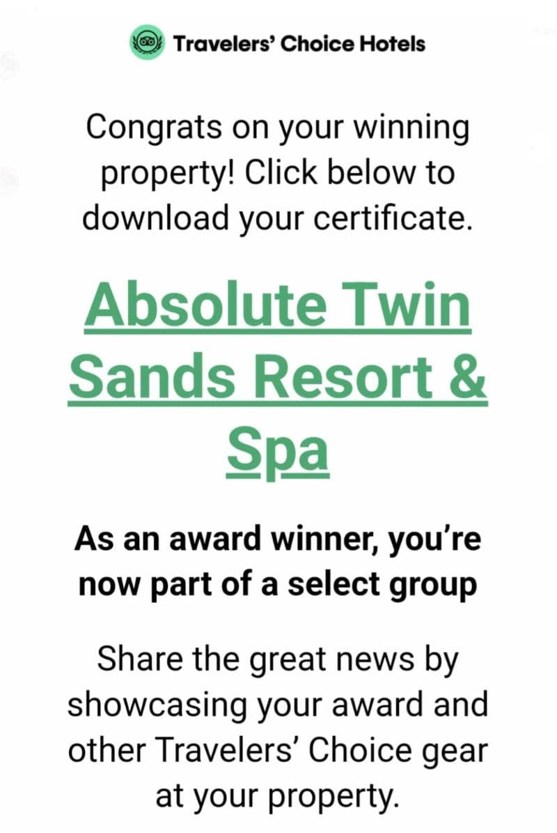 Absolute Twin Sands Resort And Spa 2