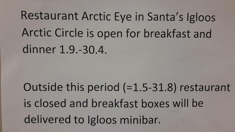 Santa's Igloos Arctic Circle 2