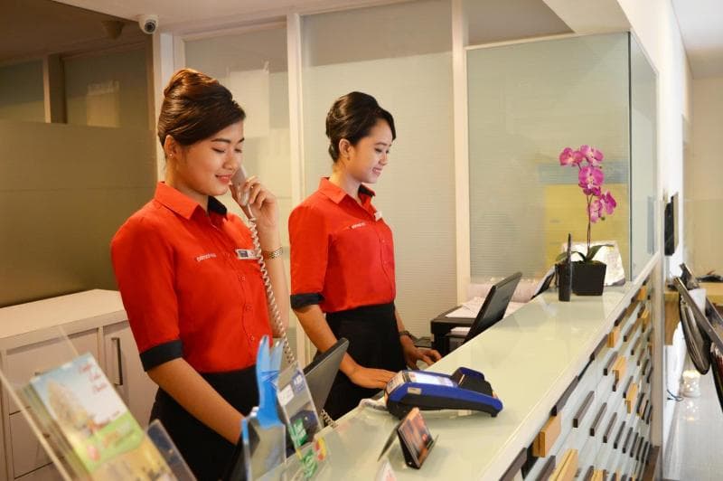 D'Prima Hotel Terminal 1A main