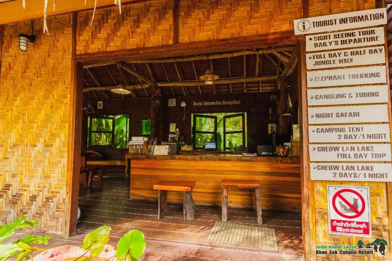 Khao Sok Cabana Resort main