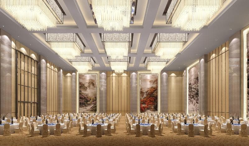 The Thousand Lantern Lake Hotel main