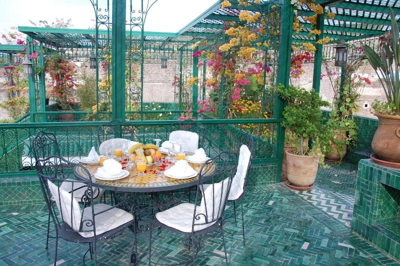 Riad La Maison Verte main