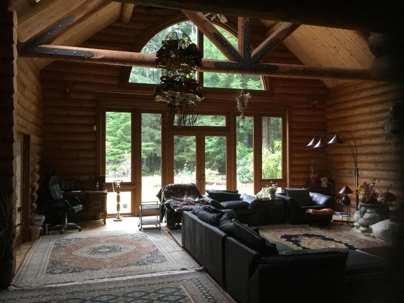 Redwood Log Cabin 5