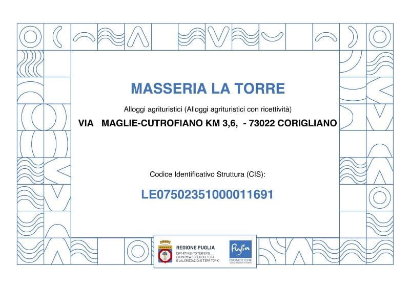 Masseria La Torre main