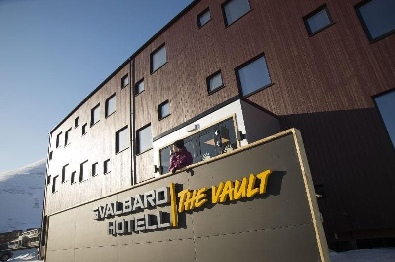 Svalbard Hotell The Vault main