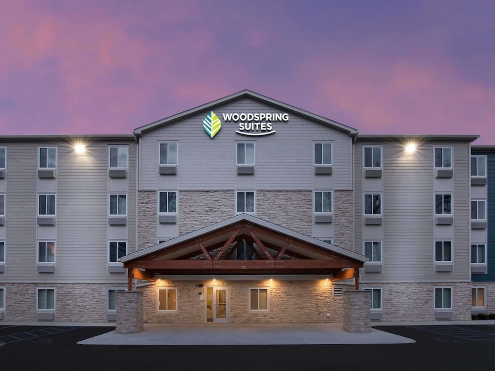 Map Of Woodspring Suites Merrillville main
