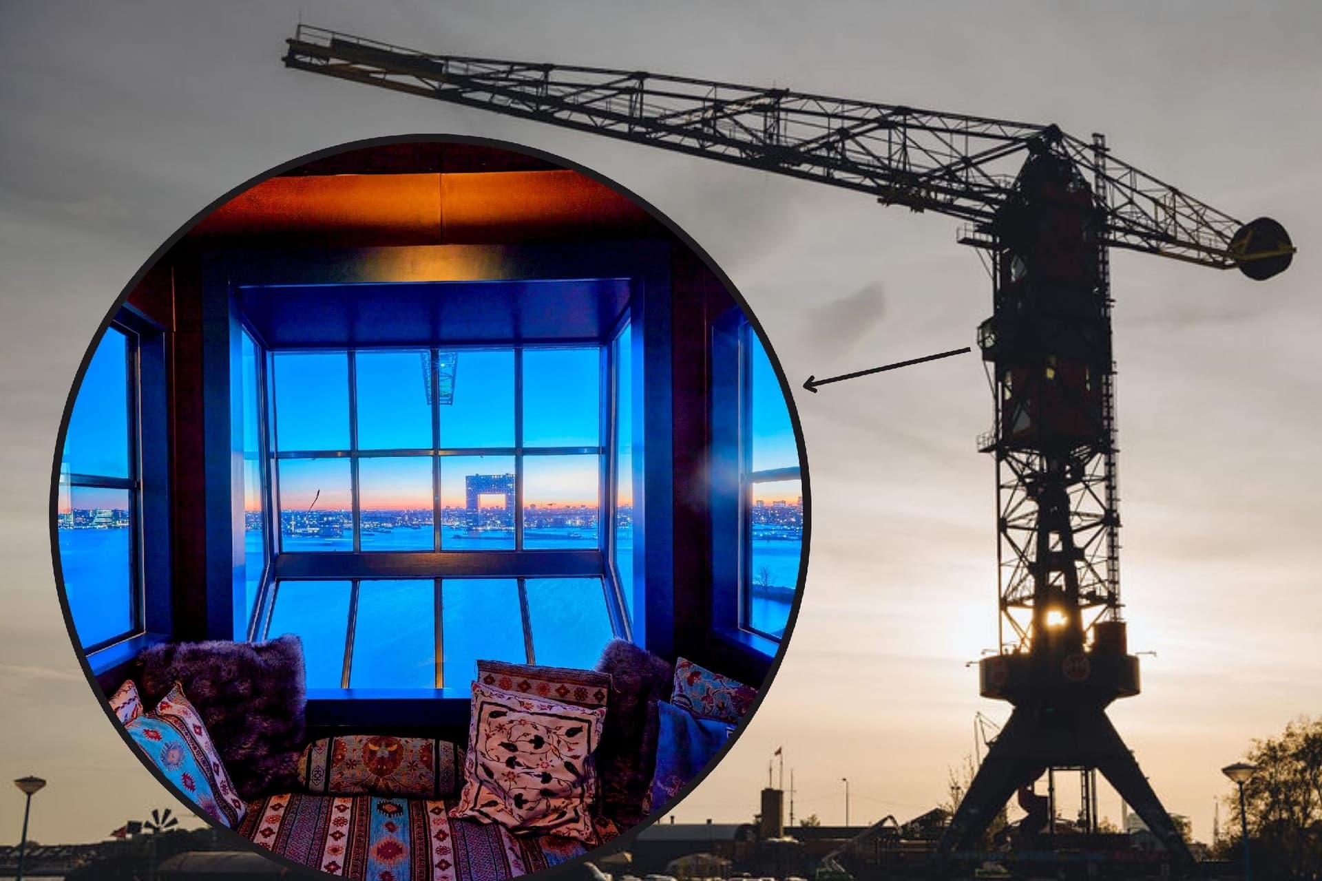 Faralda Ndsm Crane Hotel Amsterdam (Adults Only) main