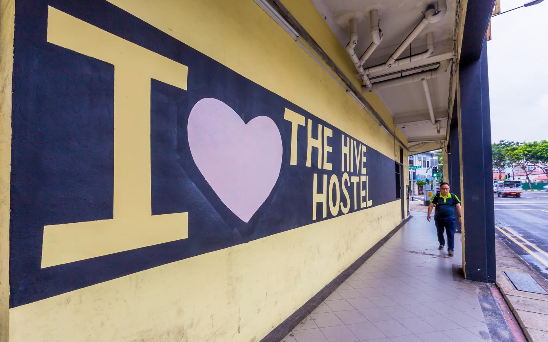 The Hive Singapore Hostel main