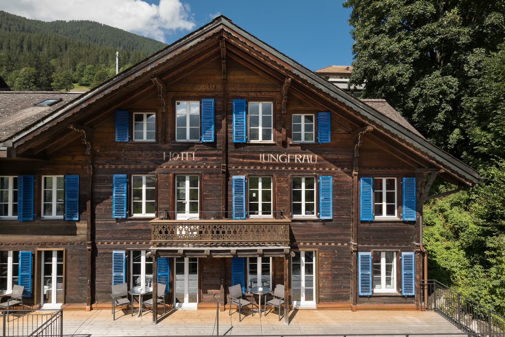 Jungfrau Lodge Swiss Mountain main